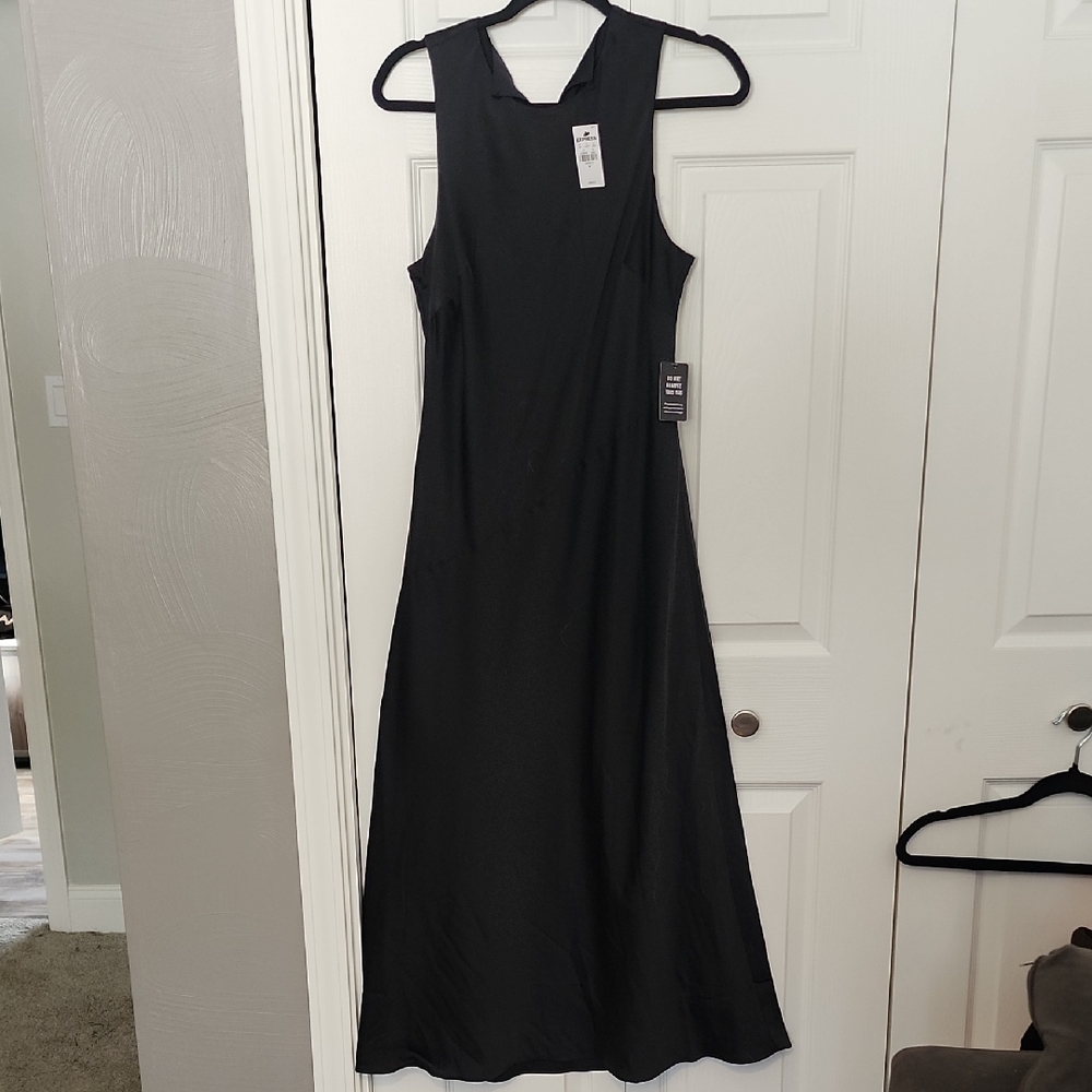 Express Classic Black Maxi Dress
